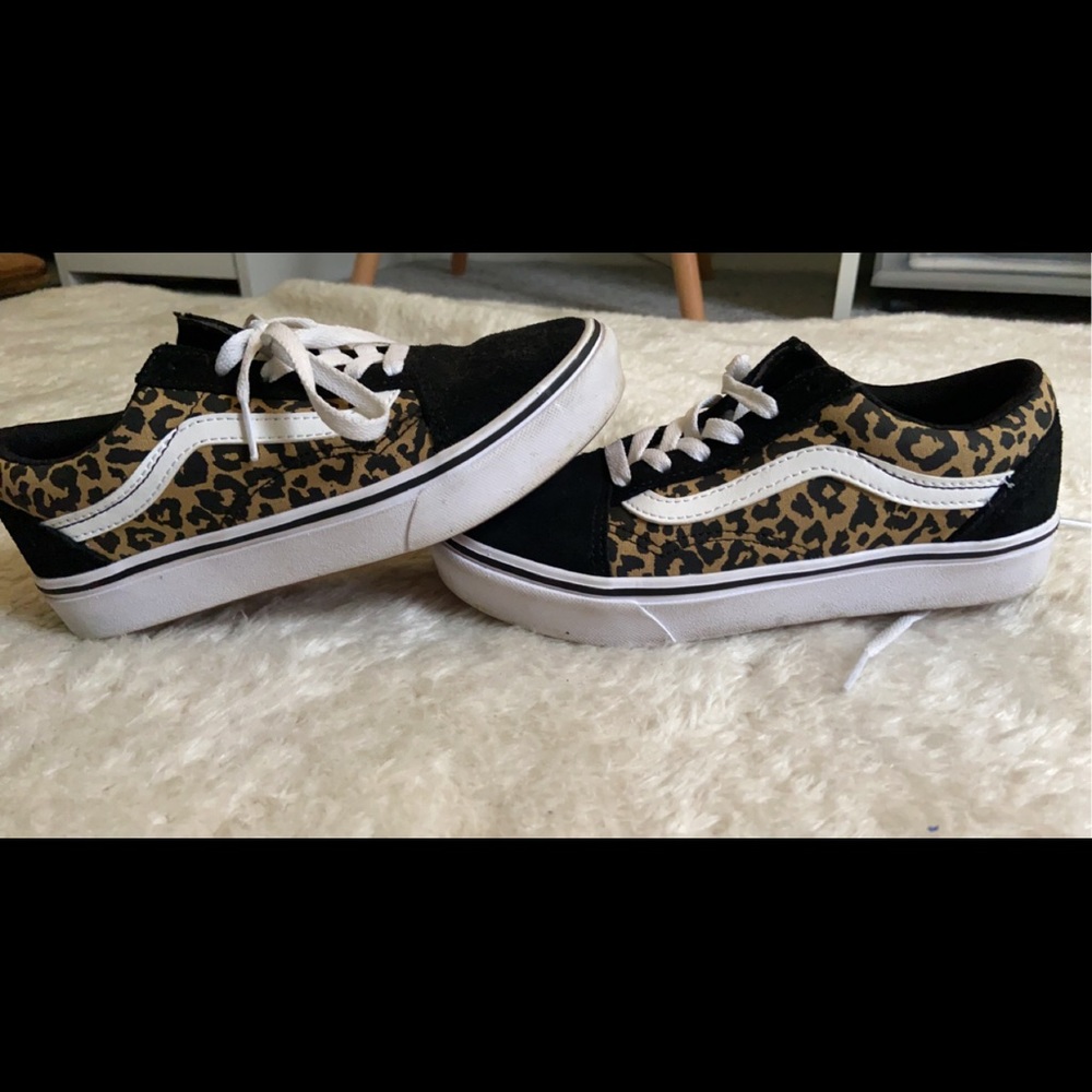 Cheetah Print Vans